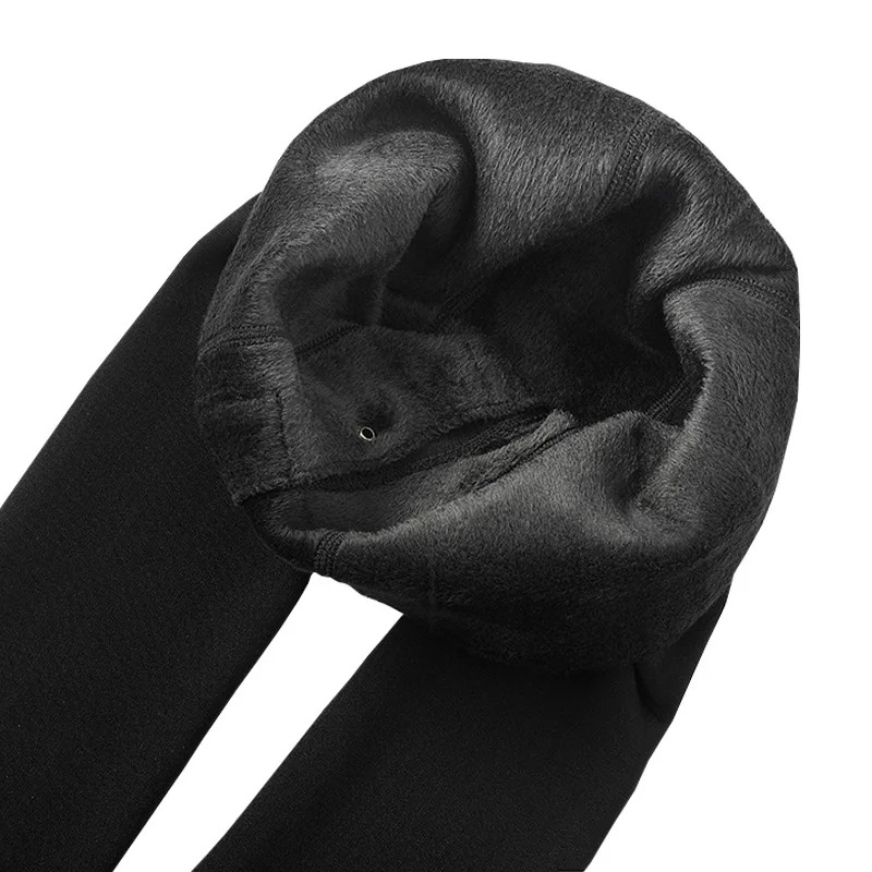 Men’s Winter Velvet Leggings – High Pressure Warm Jogger Pants - Image 4