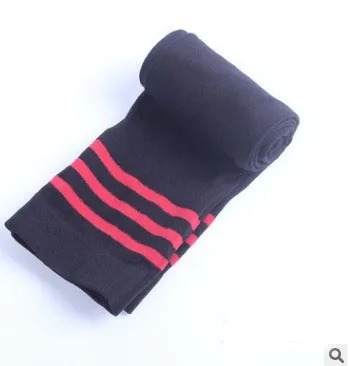 Men’s Compression Knee-Length Socks – Reinforced Striped Velvet Terry Stockings - Image 7
