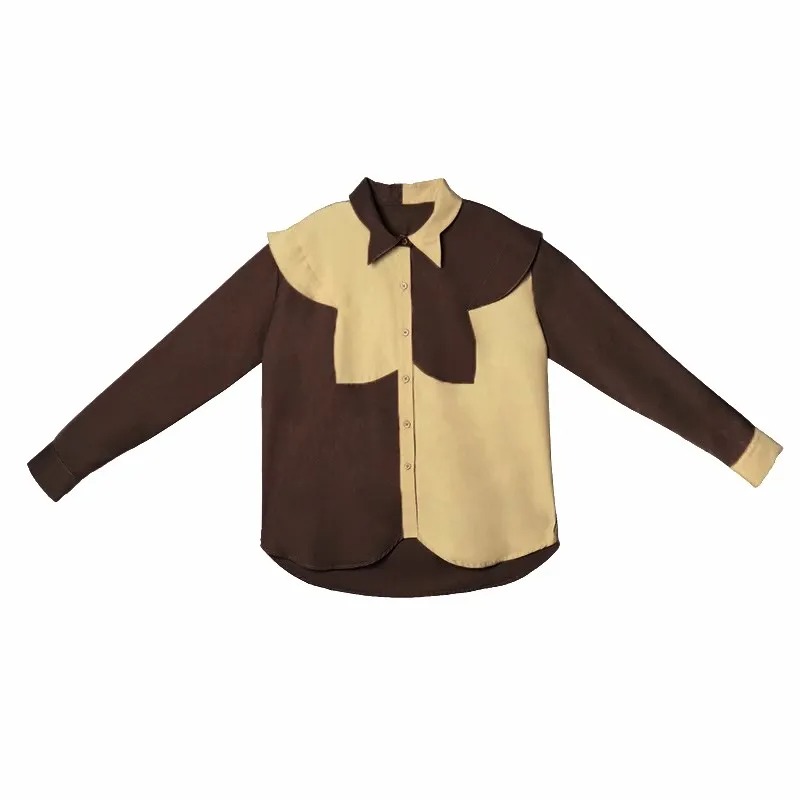 Women’s Short Patch Butterfly Shirt – Spring Casual Soft Girl Top - Image 5