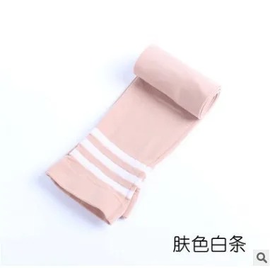 Men’s Compression Knee-Length Socks – Reinforced Striped Velvet Terry Stockings - Image 5