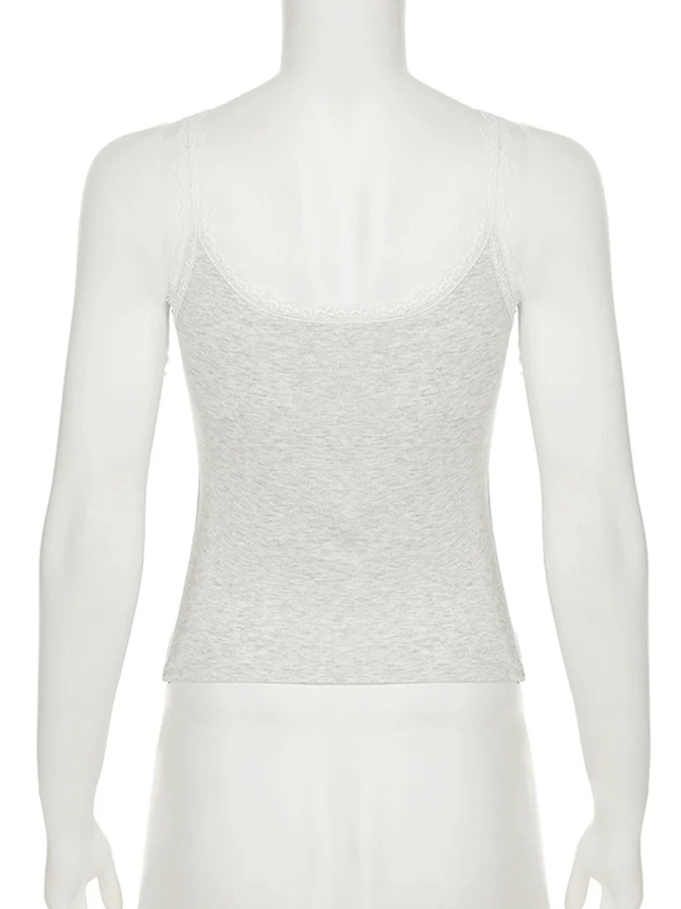 Women’s Y2K Camisole Top – Holiday Beach Basic Summer Style - Image 2