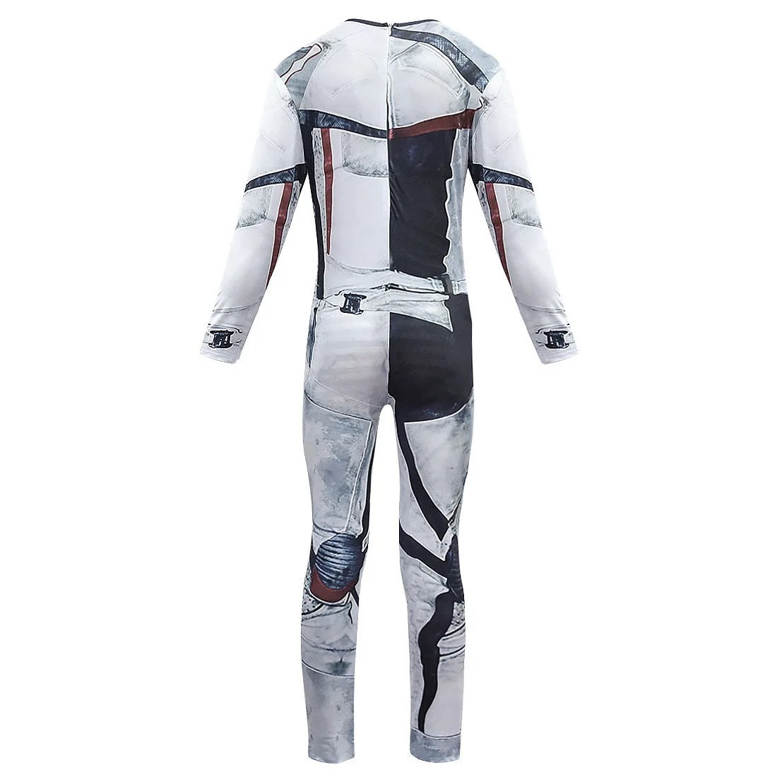 Kids Descendants 3 Carlos Costume 3D Jumpsuit with Wig - Image 2