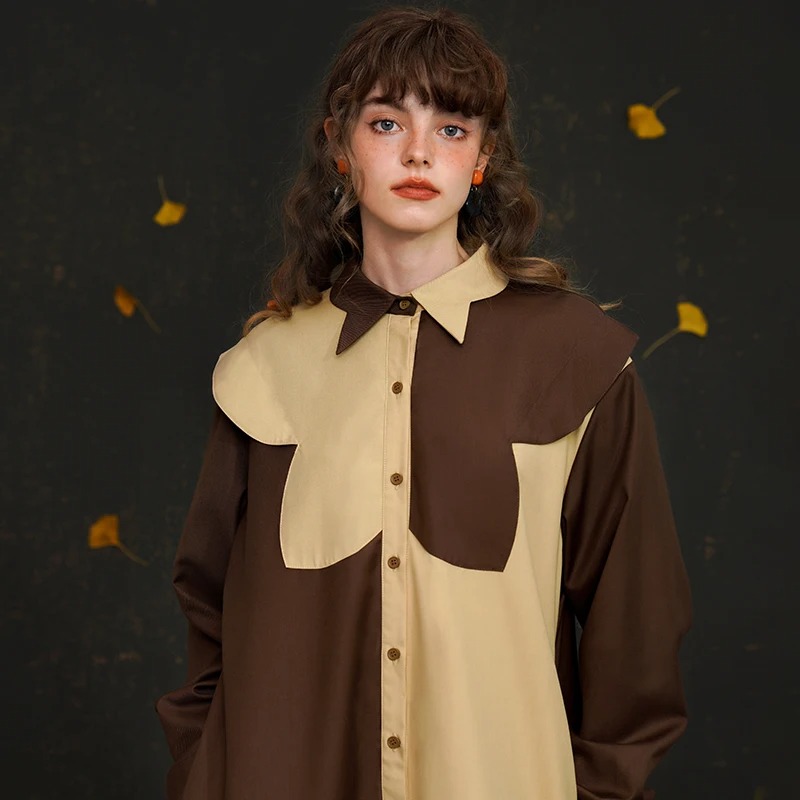 Women’s Short Patch Butterfly Shirt – Spring Casual Soft Girl Top - Image 2