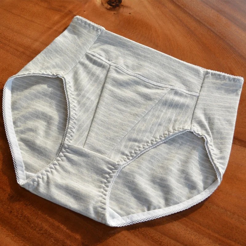 5 Pack Women High Waist Cotton Panties Soft Comfortable Briefs - Image 4