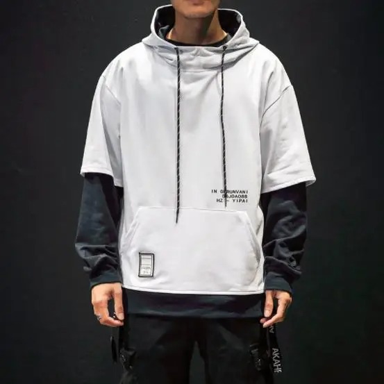 Men Hip Hop Hoodie – Long Sleeve Pullover Sweatshirt 5XL - Image 2